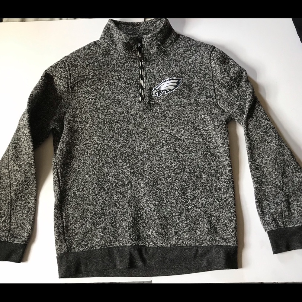NFL team apparel Philadelphia eagles 1/4 Zip Top